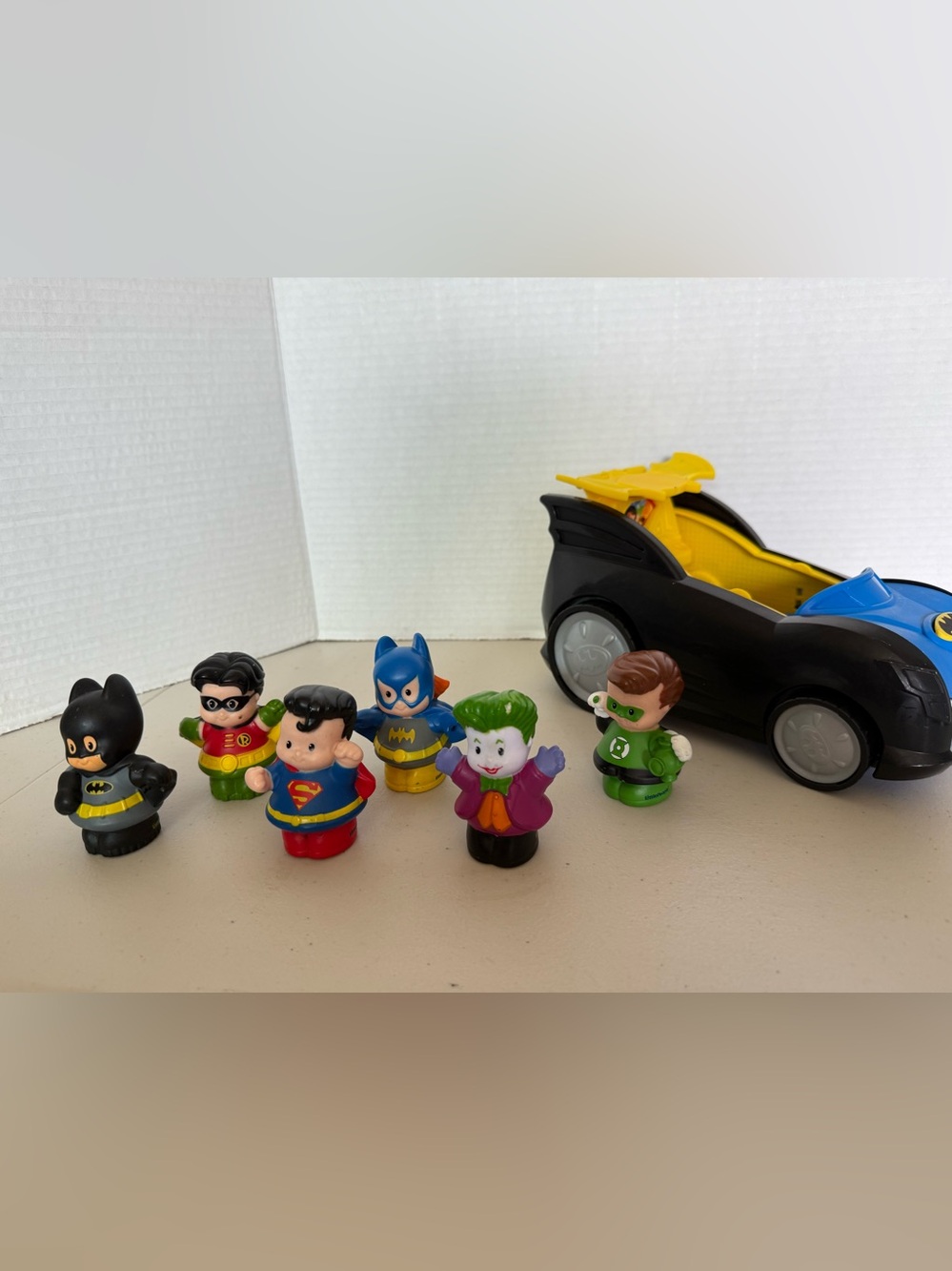 Little People Batman Classic Batmobile Playset